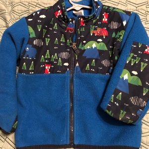 Toddler North Face Woodland Animals Sz 18-24m